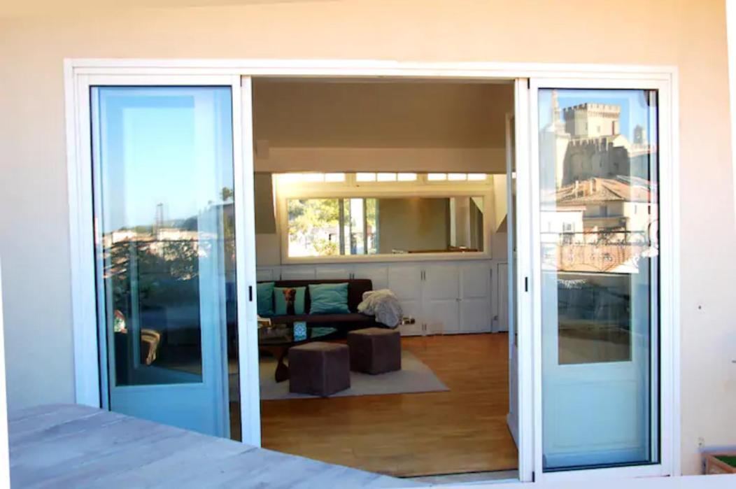 Magnifique Appartement De Charme Avec Vue Sur Le Palais Des Papes A Avignon Wifi Gratuit Eksteriør bilde